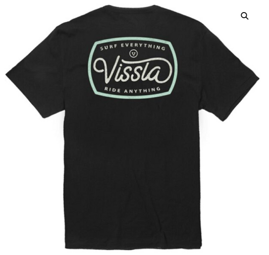 VISSLA VERY REGULAR S/S TEE - Star Surf + Skate