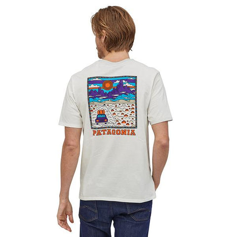 PATAGONIA SUMMIT ROAD ORGANIC SS TEE - Star Surf + Skate
