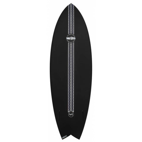 JS HYFI 2.0 BLACK BARON TWIN FIN - Star Surf + Skate