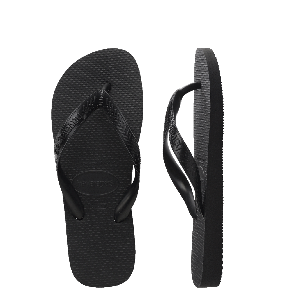 HAVAIANAS KIDS TOP BLACK - Star Surf + Skate