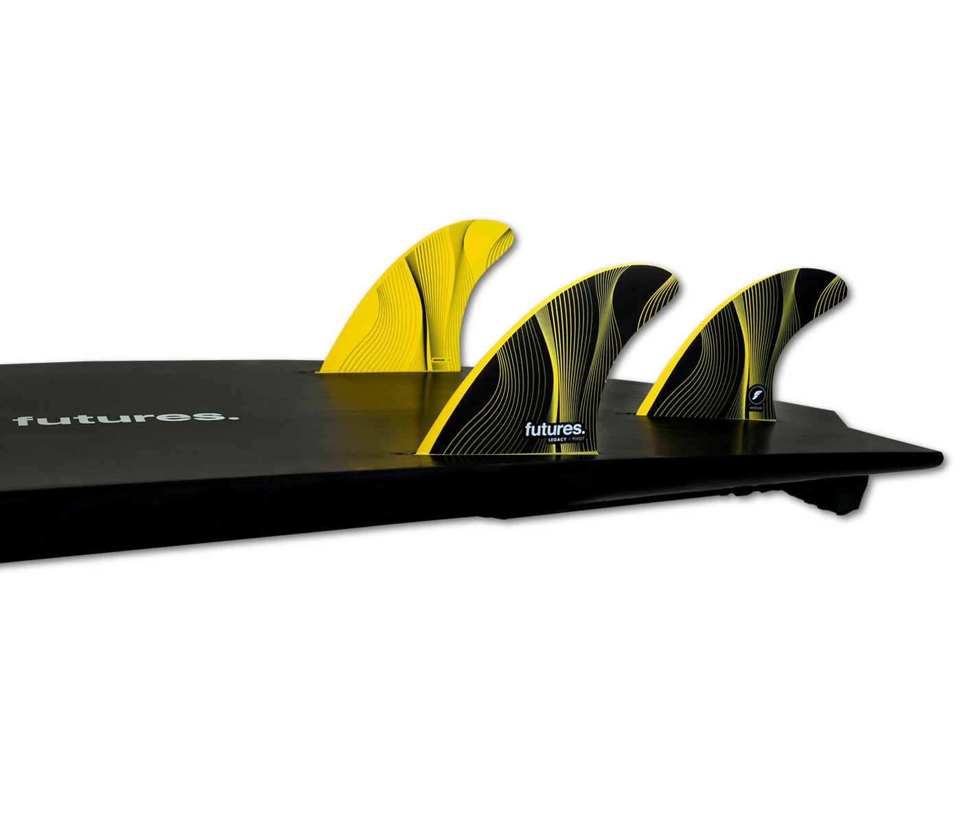 Futures P6 Legacy Pivot Tri (medium) yellow - Star Surf + Skate