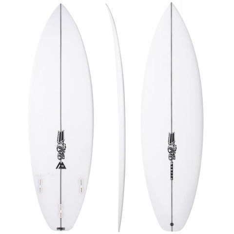 JS PU Monsta 10 Easy Rider Squash Tail - Star Surf + Skate